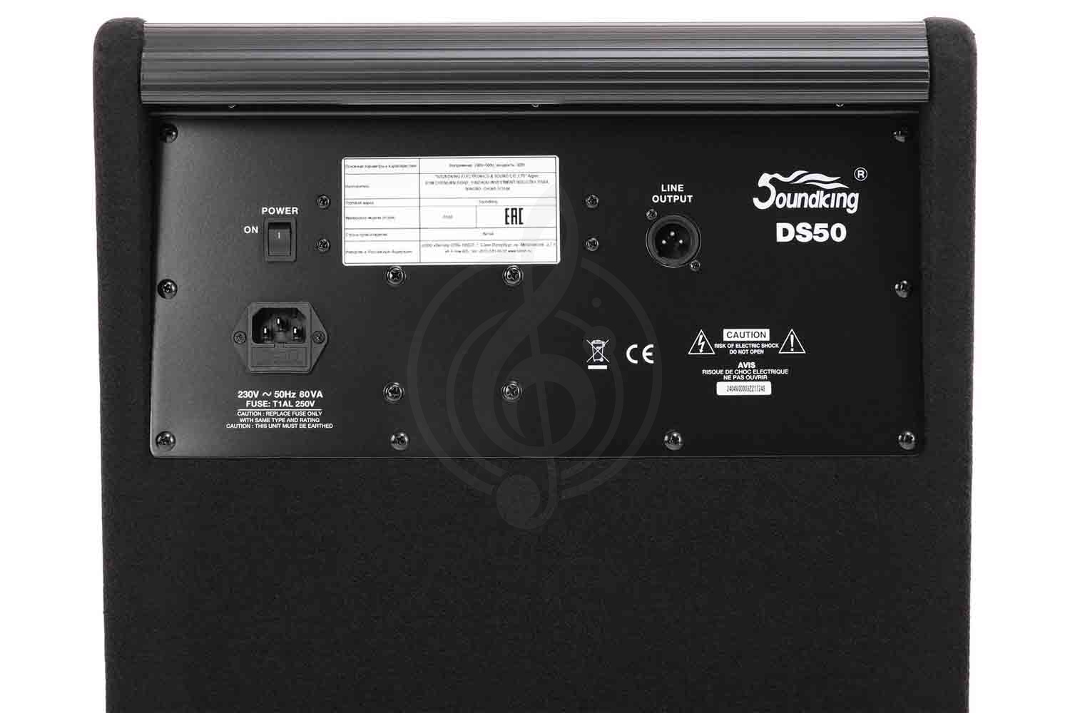 Комбоусилитель для ударных Soundking DS50 - Монитор для электронной ударной установки - фото 4