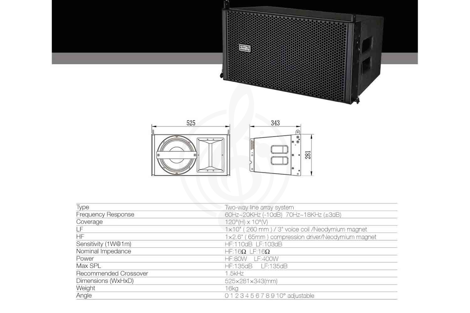  Soundking G110 - Акустическая система - фото 5