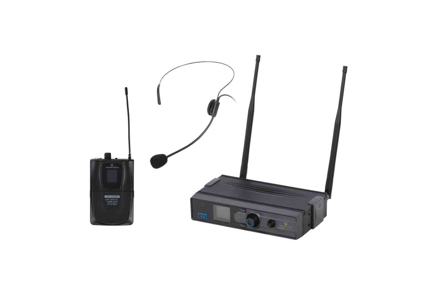 Радиосистема с головным микрофоном Soundsation WF-D190P - Беспроводная микрофонная система - фото 1