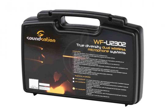 Soundsation WF-U2302PP - Беспроводная микрофонная система - фото 3 Радиосистема с головным микрофоном Soundsation WF-U2302PP - Беспроводная микрофонная система - фото 3