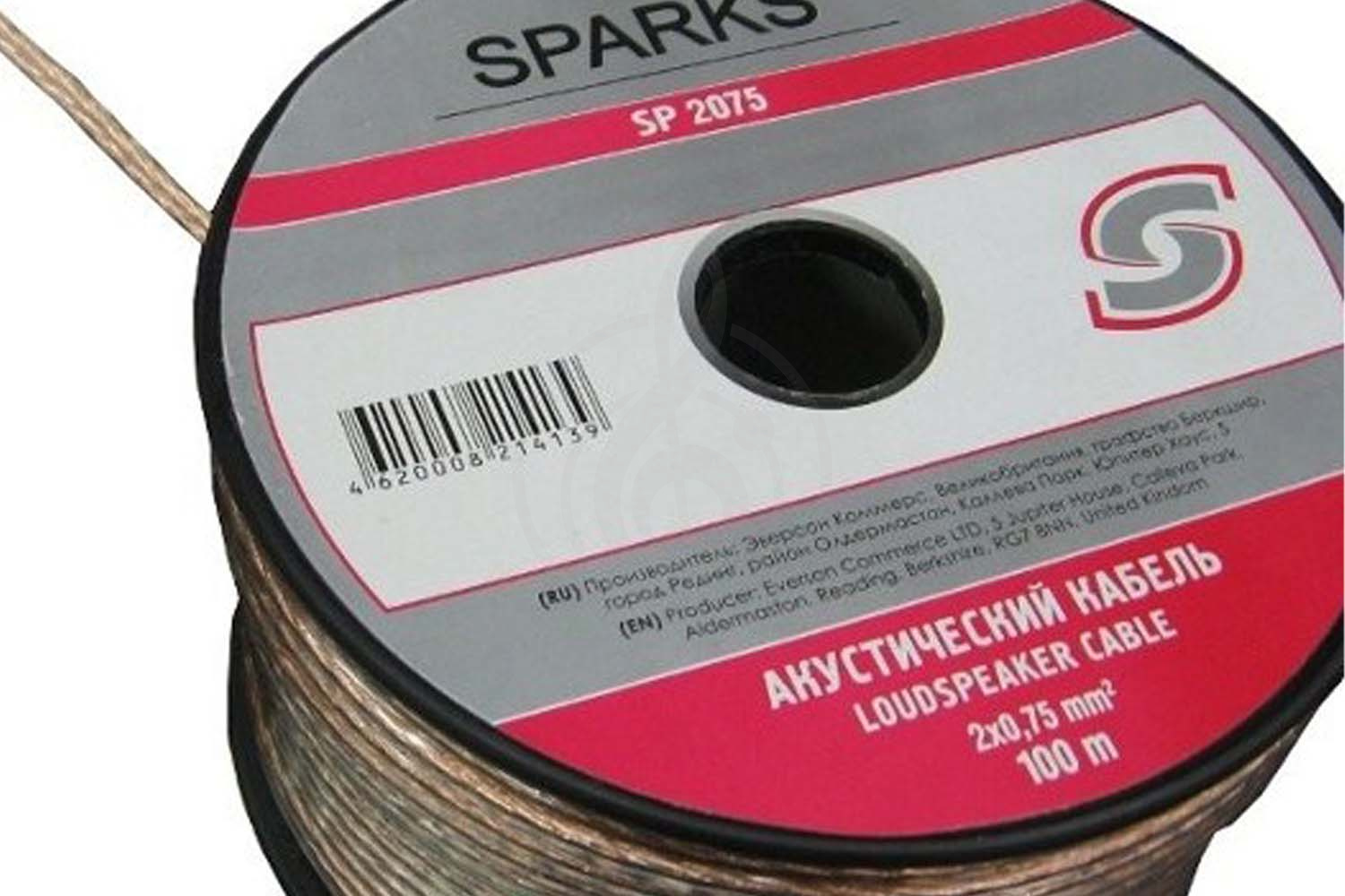 Акустический кабель SPARKS SP2075 Акустический кабель 2х0,75мм2 прозрачный - фото 2