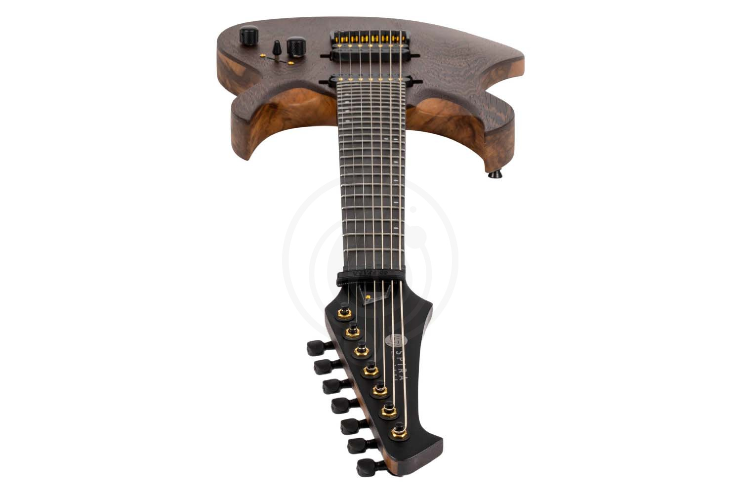 Электрогитара Superstrat SPIRA S-1007 PRO Black Limba - Электрогитара - фото 8