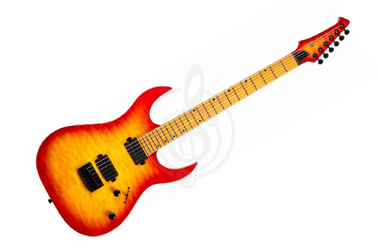 SPIRA S-500 QFB - Электрогитара 6 струн - фото 1 Электрогитара Superstrat SPIRA S-500 QFB - Электрогитара 6 струн - фото 1