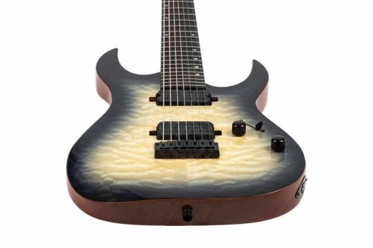 Электрогитара Superstrat Spira S-507 QGY E - Электрогитара 7 струн - фото 4