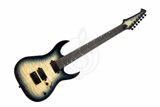 Электрогитара Superstrat Spira S-507 QGY E - Электрогитара 7 струн - фото 1