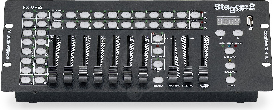 STAGG COMMANDOR 10-2-DMX контроллер с USB .Каналы: 224 DMX каналов .Протокол: DMX512/RDM - фото 1 STAGG COMMANDOR 10-2-DMX контроллер с USB .Каналы: 224 DMX каналов .Протокол: DMX512/RDM - фото 1