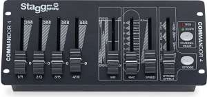 Изображение STAGG COMMANDOR 4-2-DMX контроллер для LED приборов