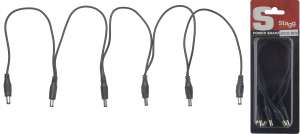 Изображение STAGG SPS-DC-5M1M - распределитель питания на 5 педалей, входной разъем "папа" вешается  на педаль