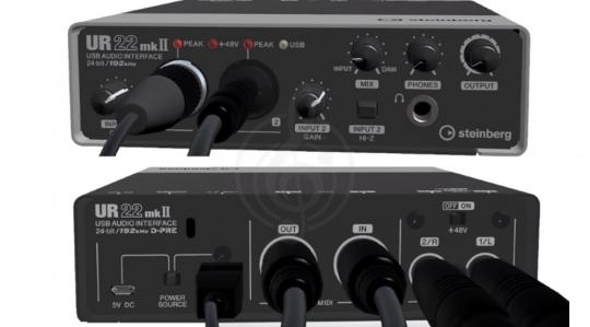 Steinberg UR22 MKII USB Аудиоинтерфейс - фото 3