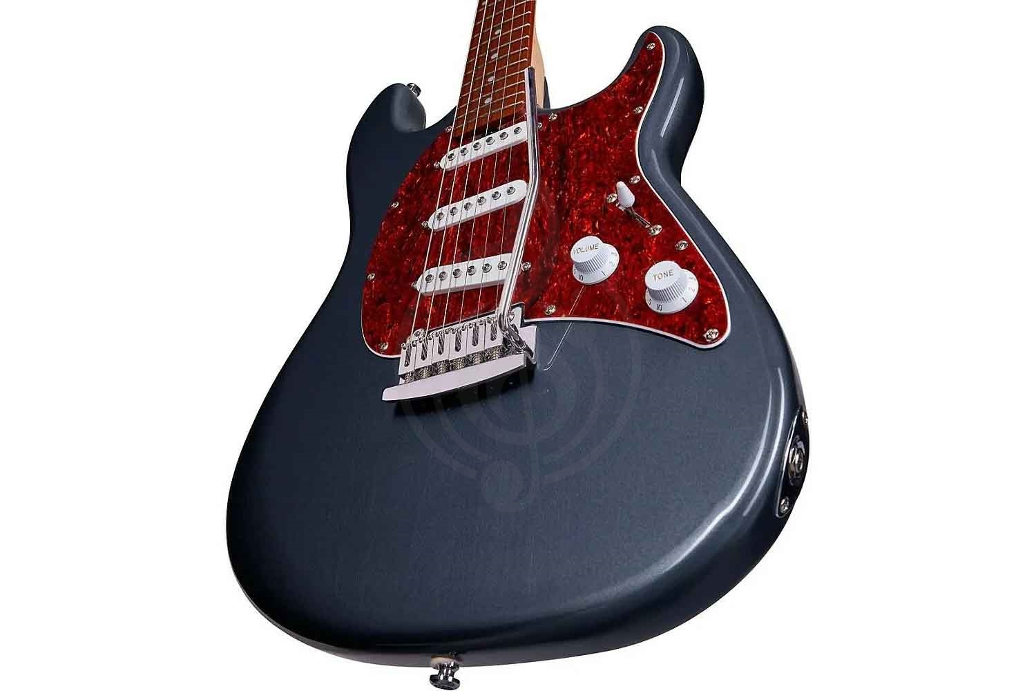 Электрогитара Stratocaster STERLING Cutlass SSS Charcoal Frost - Электрогитара 6 струн - фото 5