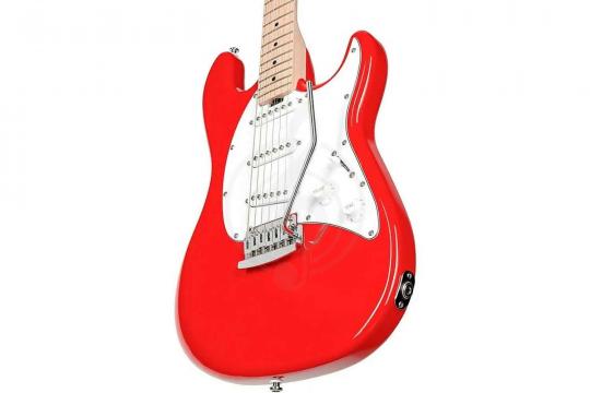 STERLING Cutlass SSS Fiesta Red - Электрогитара 6 струн - фото 4 Электрогитара Stratocaster STERLING Cutlass SSS Fiesta Red - Электрогитара 6 струн - фото 4