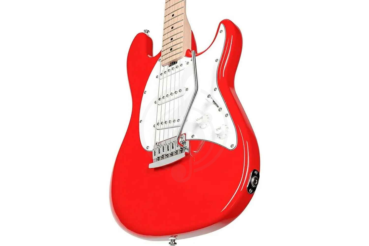 Электрогитара Stratocaster STERLING Cutlass SSS Fiesta Red - Электрогитара 6 струн - фото 4