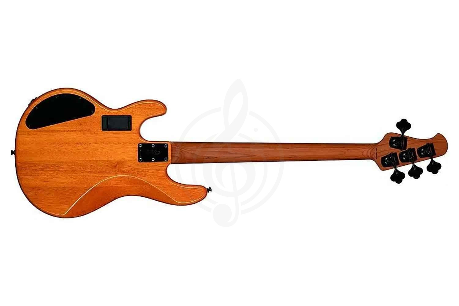 Бас-гитара STERLING StingRay HH Poplar Burl Top Amber - Бас-гитара 4 струны - фото 6