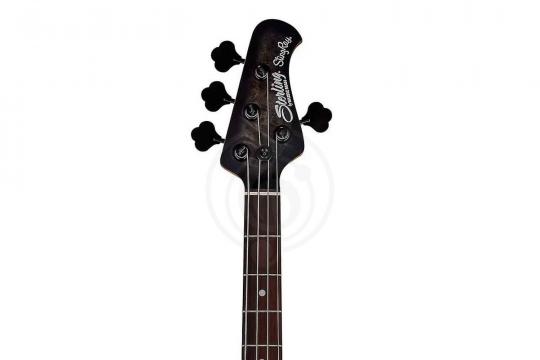 Бас-гитара STERLING StingRay Trans Black - Бас-гитара 4 струны - фото 2