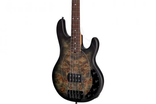 Бас-гитара STERLING StingRay Trans Black - Бас-гитара 4 струны - фото 6