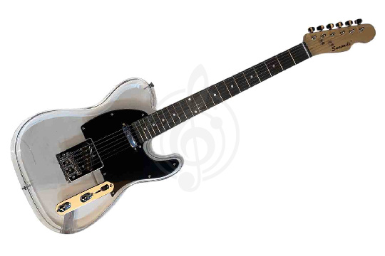 Электрогитара Telecaster Sunsmile SAC-TLA - Электрогитара, прозрачная - фото 1