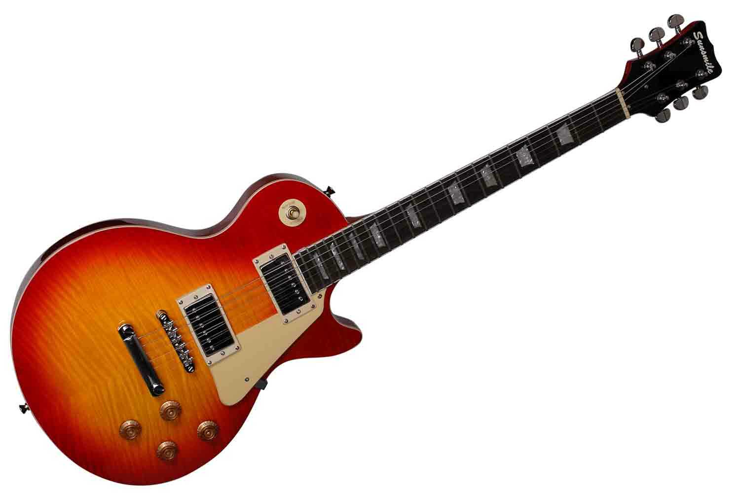 Электрогитара Les Paul Sunsmile SLPP-380 - Электрогитара, санберст - фото 1