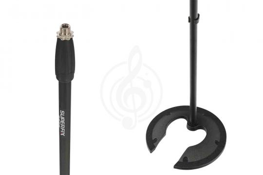 Стойка для микрофона напольная Superfix SMS605BP01 - Стойка для микрофона, прямая - фото 2