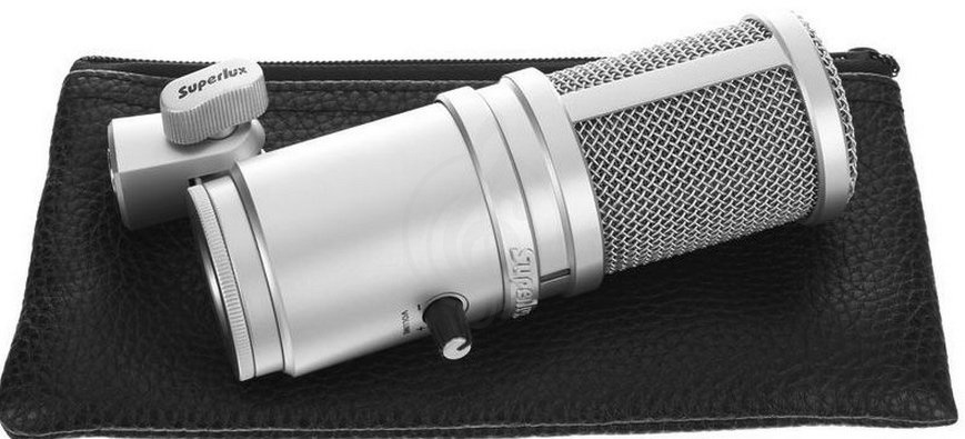 Микрофон для стрима Superlux E205U конденсаторный USB микрофон - фото 2