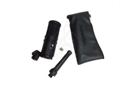 Микрофон для стрима Superlux E205U MKII Black - Конденсаторный USB микрофон - фото 4