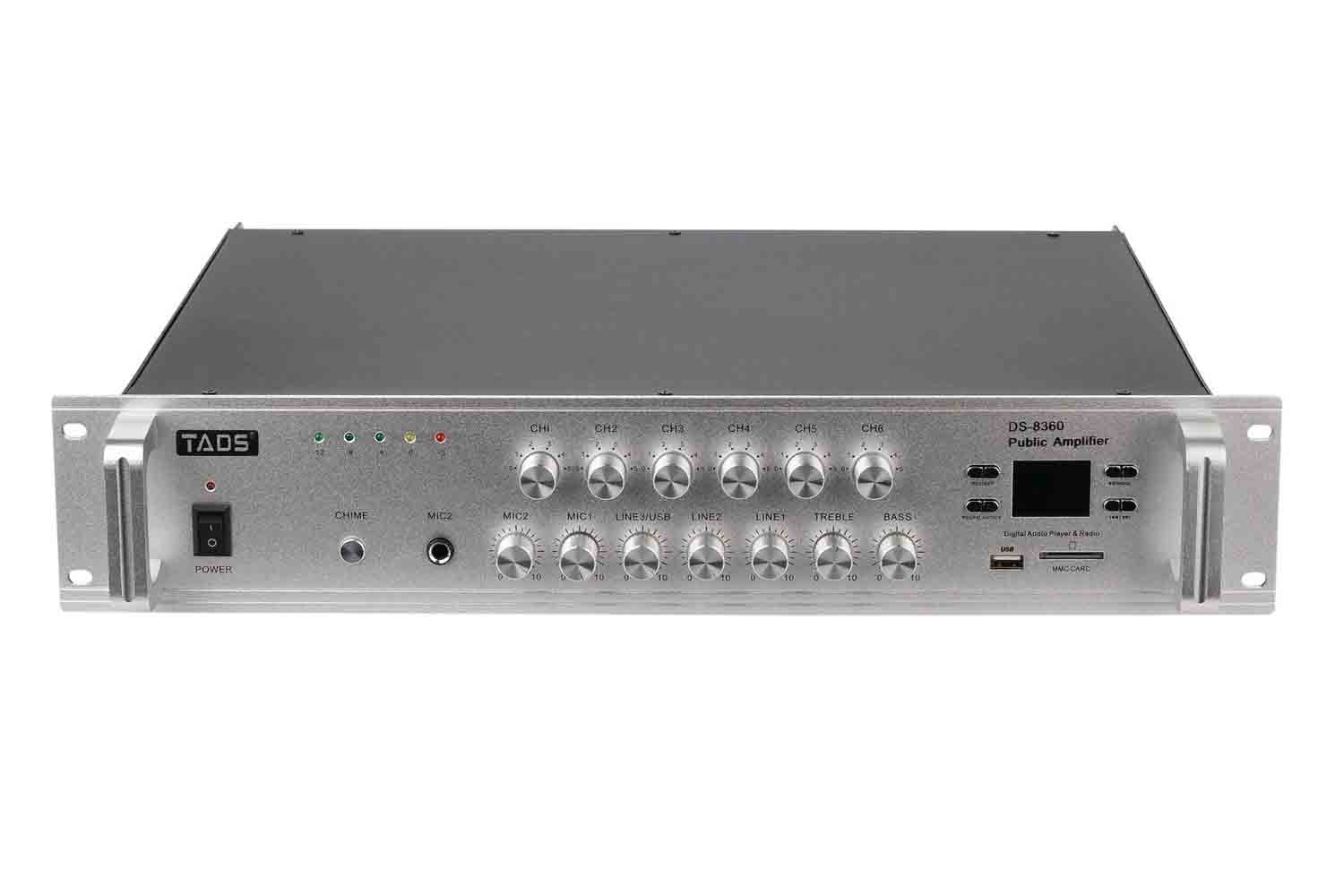 Радиоузел TADS DS-8360 - Усилитель трансляционный - фото 1