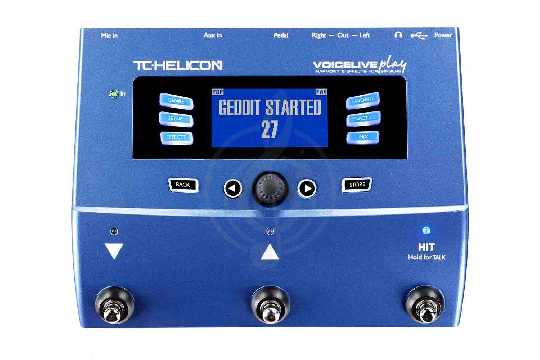 Вокальный процессор TC HELICON VOICELIVE PLAY напольный вокальный процессор эффектов - фото 1