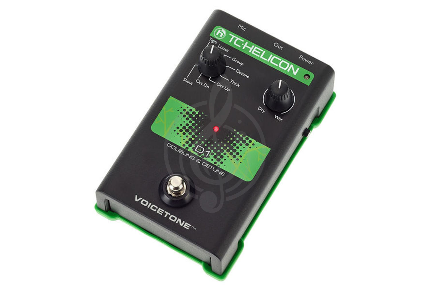 Вокальный процессор TC HELICON VOICETONE D1 - Вокальная педаль эффектов - фото 1