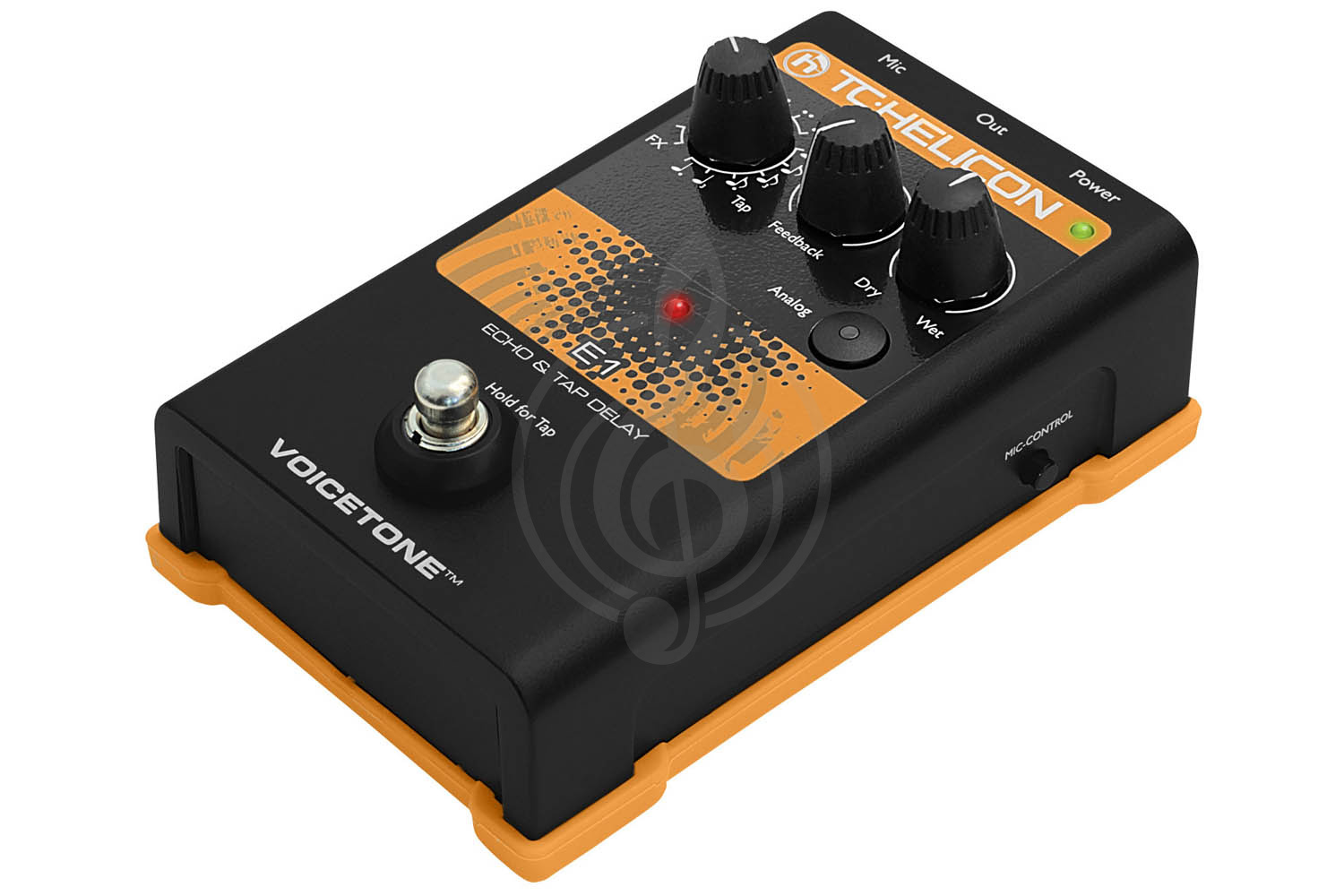 Вокальный процессор TC HELICON VOICETONE E1 - Вокальная педаль эффектов - фото 1