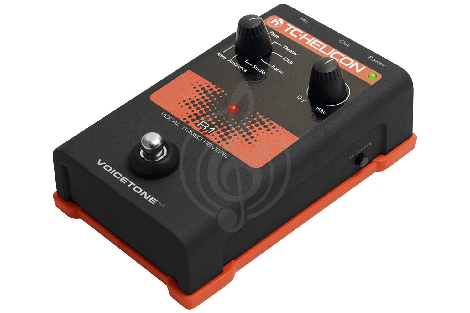 Вокальный процессор TC HELICON VOICETONE R1 - Вокальная педаль эффектов - фото 1