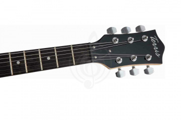 Электрогитара Les Paul TERRIS TLP-039 BK - Электрогитара Les Paul, HH, 2V2T, цвет черный - фото 8