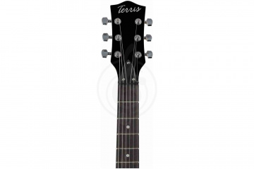 Электрогитара Les Paul TERRIS TLP-039 LB - Электрогитара Les Paul, HH, 2V2T, цвет морской волны - фото 6