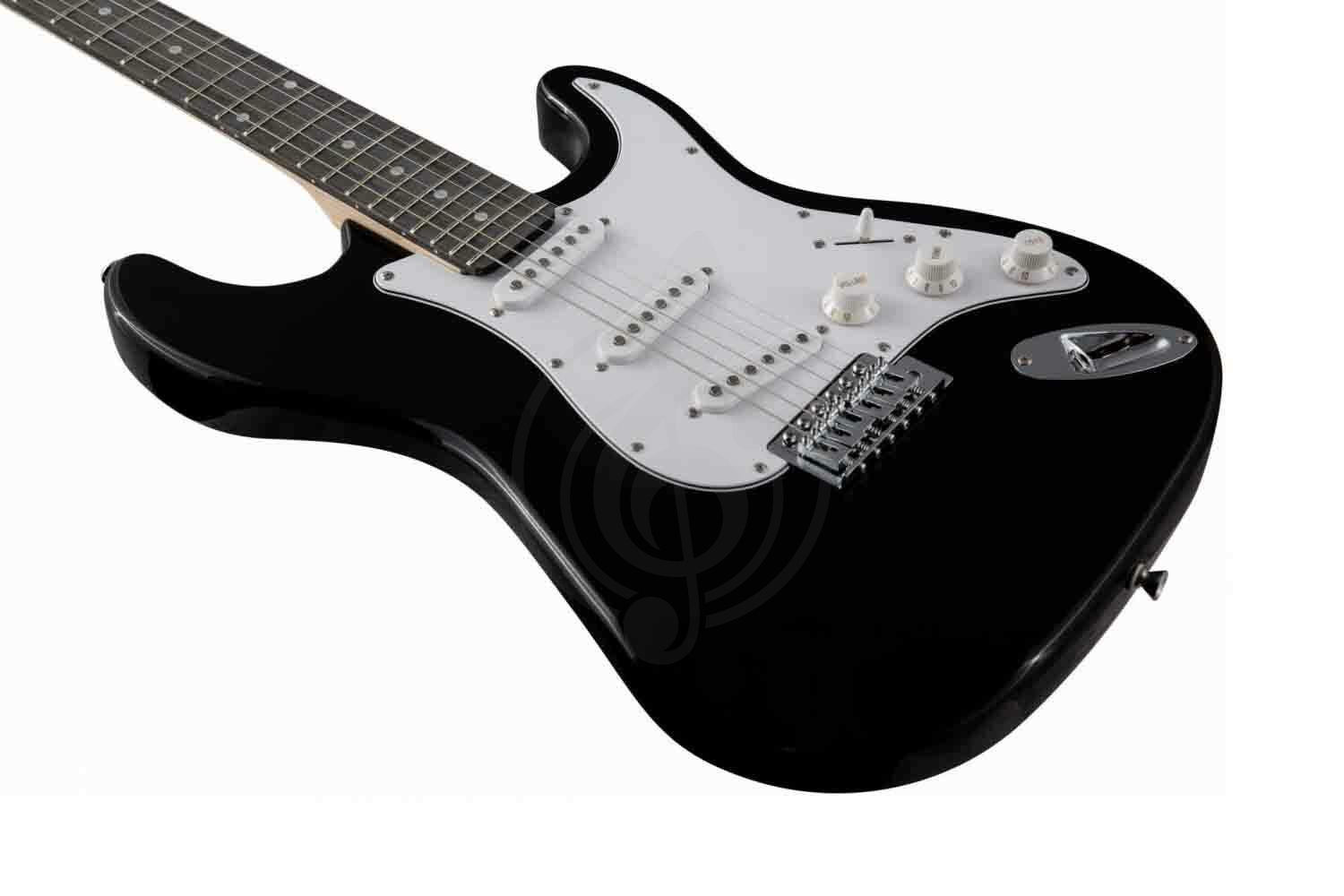 Электрогитара Stratocaster TERRIS TST-39 BK - Электрогитара, стратокастер, SSS, цвет черный - фото 4