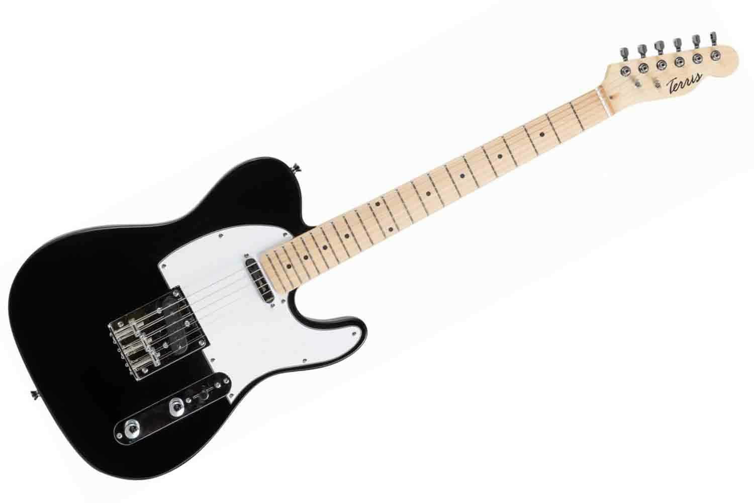 Электрогитара Telecaster TERRIS TTL-039 BK - Электрогитара, телекастер, SS, цвет черный - фото 1