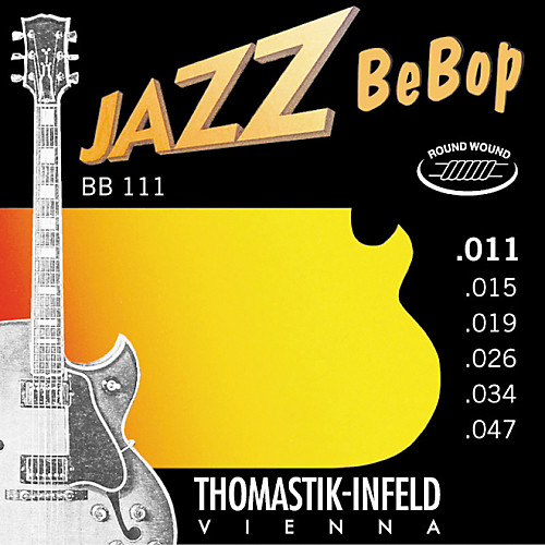 Струны для электрогитары Thomastik BB111 Jazz BeBob - Комплект струн для электрогитары, 11-47 - фото 1