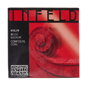 Струны для скрипки Thomastik IR100 Infeld Rot Комплект струн для скрипки размером 4/4, среднее натяжение - фото 1