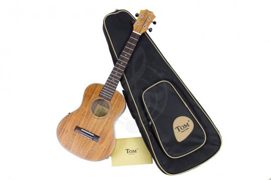 Укулеле тенор TOM TUT-700E - укулеле тенор с чехлом со звукоснимателем - фото 3