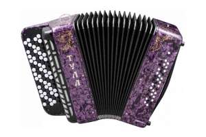 Изображение Тульская Гармонь BN-46-PR - Баян ученический "Тула" 77/46x37-II, фиолетовый