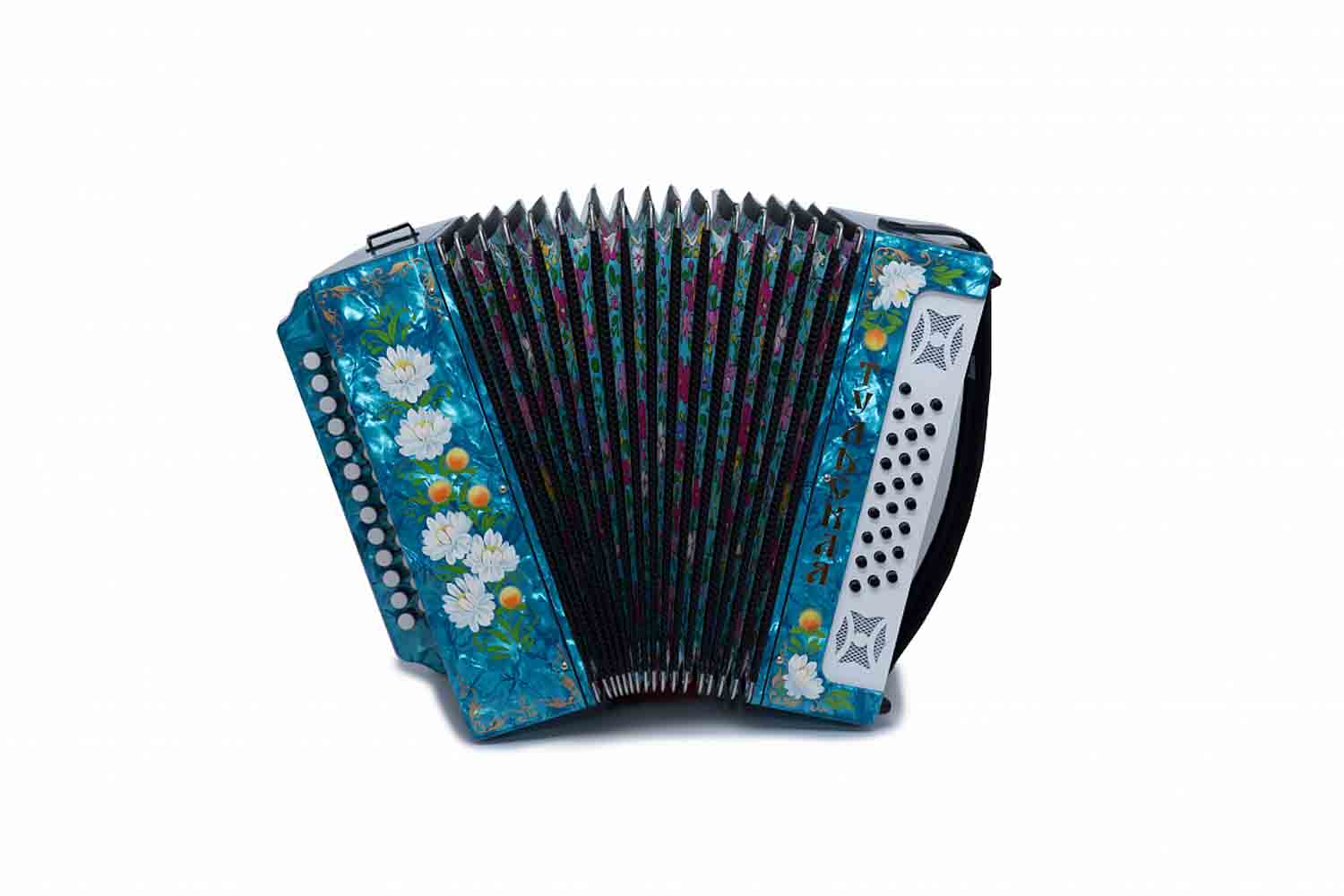 Гармонь Тульская гармонь G-21-LB 301М - 25х25-III, голубая - фото 1