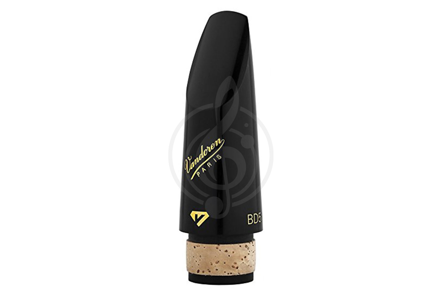 Мундштук для кларнета Vandoren CM1005 Black Diamond BD5 - Мундштук для кларнета Bb - фото 1