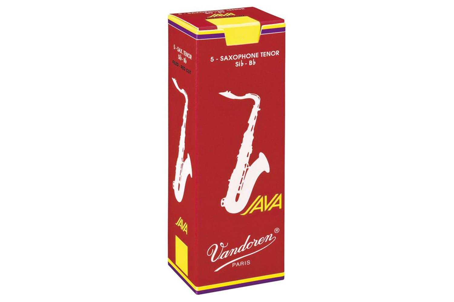 Трость для саксофона тенор Vandoren SR273R JAVA RED CUT - Трости для саксофона Тенор №3 - фото 1