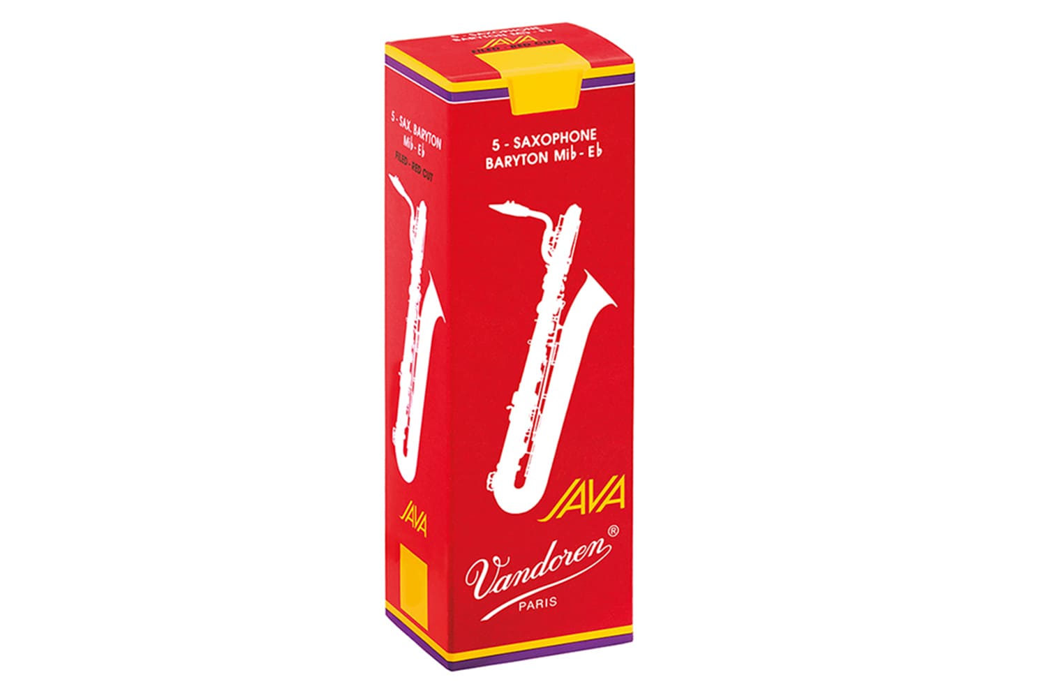  Vandoren SR342R JAVA RED CUT - Трости для саксофона баритон №2 - фото 1