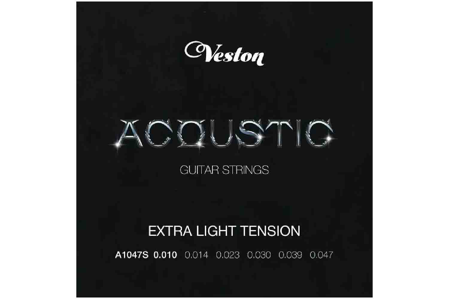 Струны для акустической гитары VESTON A1047 S - Струны для акустической гитары - фото 1