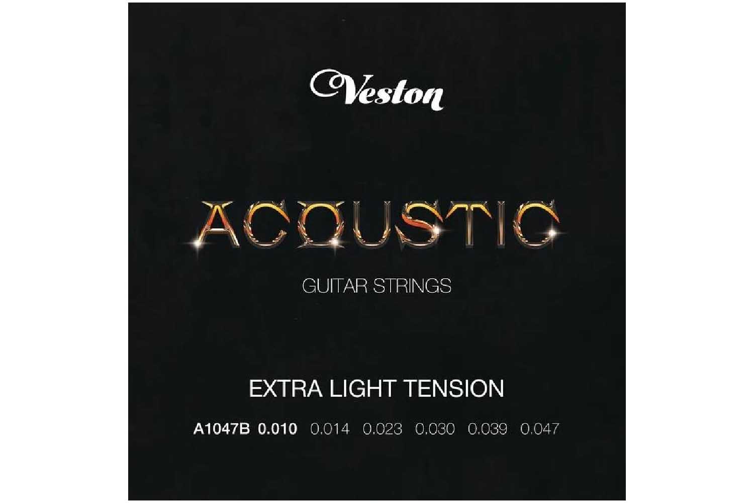 Струны для акустической гитары VESTON A1047B - Струны для акустической гитары - фото 1