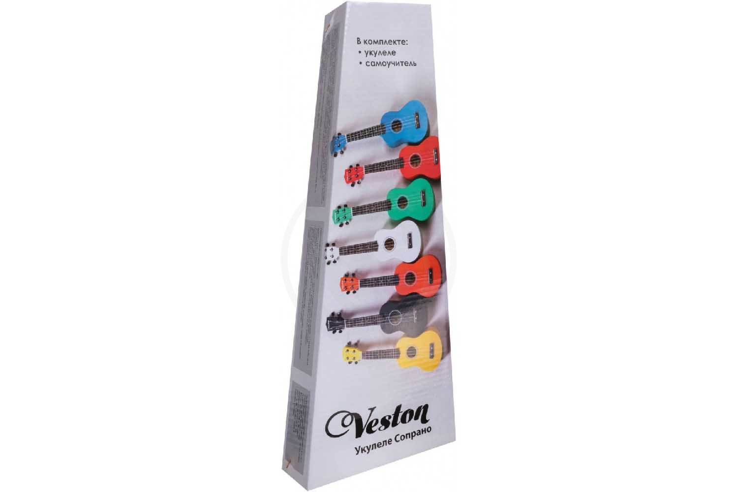 Укулеле сопрано VESTON KUS 15 BK - Укулеле сопрано - фото 6