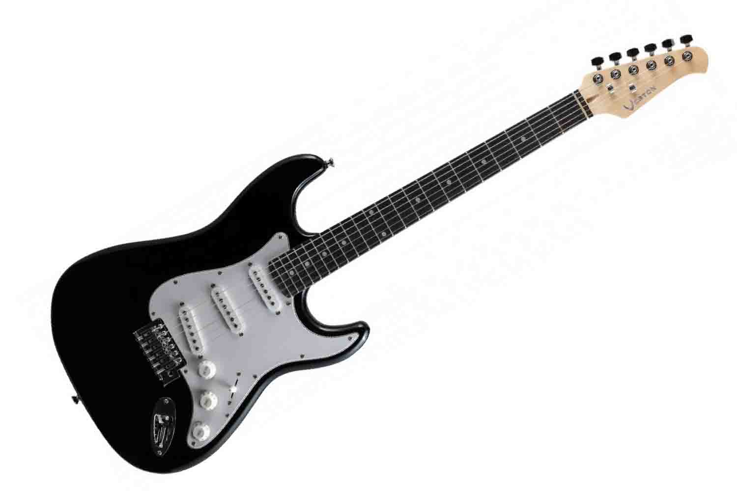 Электрогитара Stratocaster VESTON ST-SSS BK - Электрогитара - фото 1