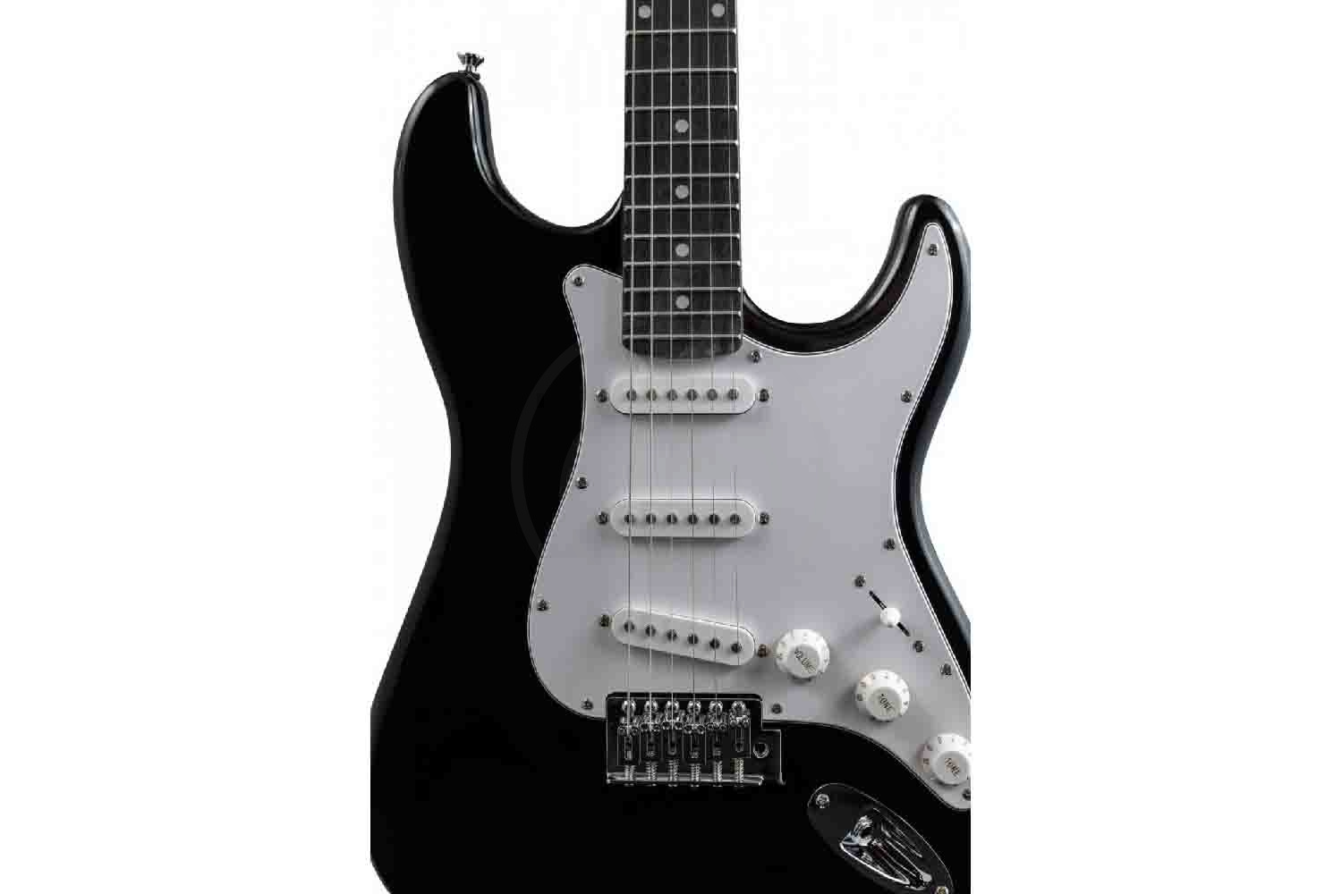 Электрогитара Stratocaster VESTON ST-SSS BK - Электрогитара - фото 2