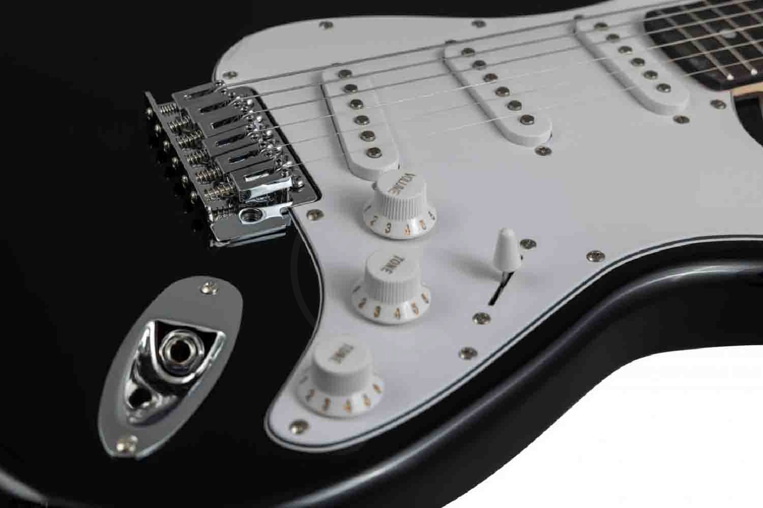 Электрогитара Stratocaster VESTON ST-SSS BK - Электрогитара - фото 9