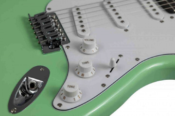 Электрогитара Stratocaster VESTON ST-SSS SFG - Электрогитара - фото 10