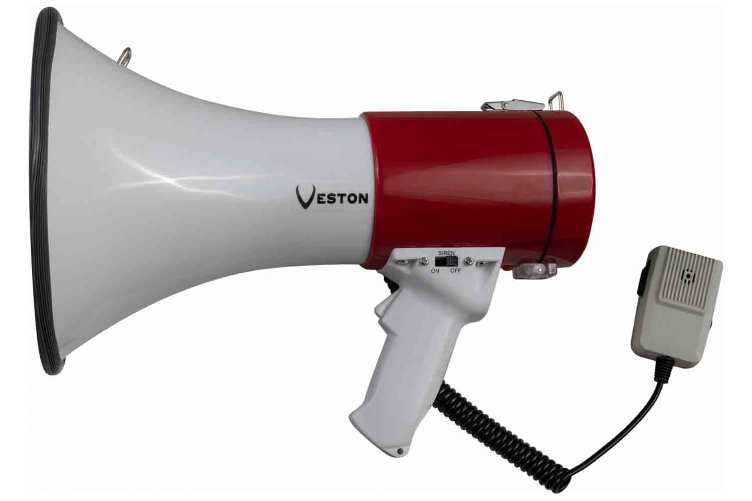 Мегафон громкоговоритель VESTON VMEG-25 - Мегафон рупорный ручной - фото 1