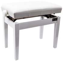 Изображение Vision AP-5102White Банкетка для пианино белая